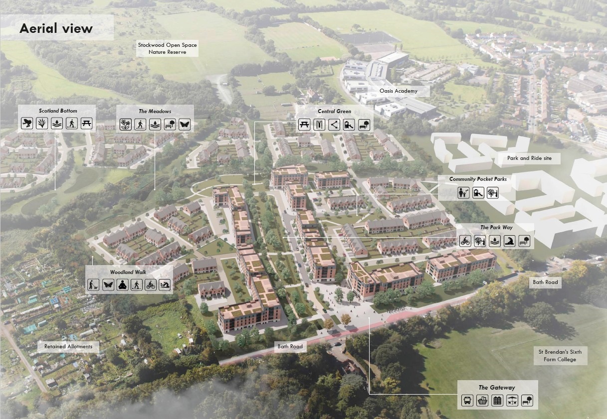 Greenbelt land between Bristol and Keynsham earmarked for homes