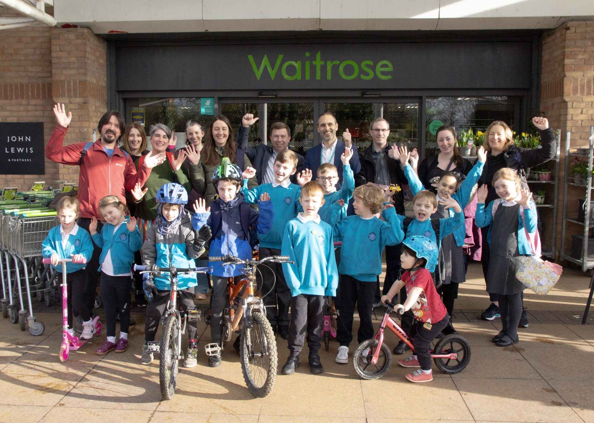 Two Rivers pupils walk and wheel for cleaner air - Keynsham Voice